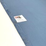 پرده پانچ آماده مخمل پتینه ای سرمه ای ارتفاع 280 سانت - Image 2