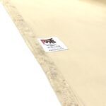 پرده پانچ آماده مخمل پتینه ای کرمی ارتفاع 280 سانت - Image 2