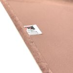 پرده پانچ آماده مخمل پتینه ای گلبهی ارتفاع 280 سانت - Image 2